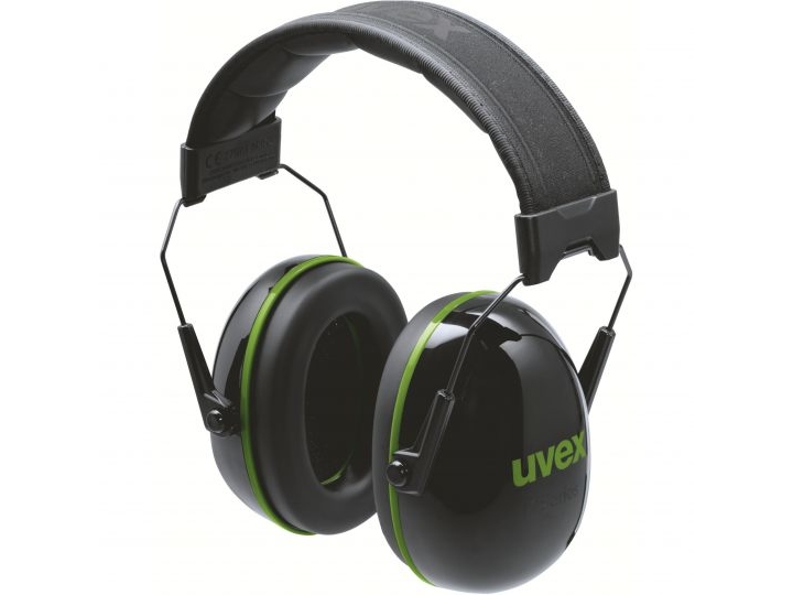 Uvex K10, Huvudband, Bygge, Svart, Grön, 30 dB | Kläder & Säkerhet - Säkerhetsutrustning - Hörselskydd | GameStuff