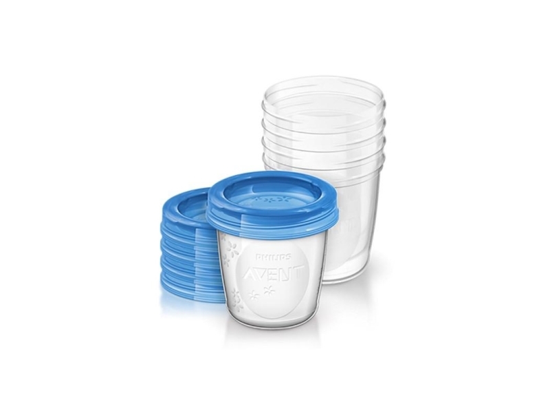 Philips "Avent" Vorratsbecher Für Babynahrung - 5 X 180 Ml - 5 Stk