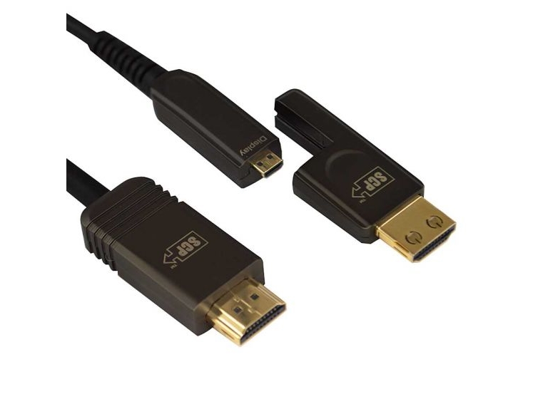 Scp 995Aoc-15M-Lszh, 15 M, 2 X Hdmi Type A (Standard), Hdmi Typ D (Mikrofon), 3D, Audio Return Channel (Arc), Schwarz