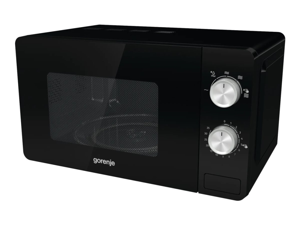 Gorenje MO20E1B - Mikrovågsugn - 20 liter - 800 W - svart | Vitvaror - Ugnar - Mikrovågsugnar | GameStuff