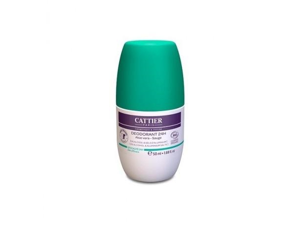 Cattier Paris Rollon Deodorant Aloe 50Ml