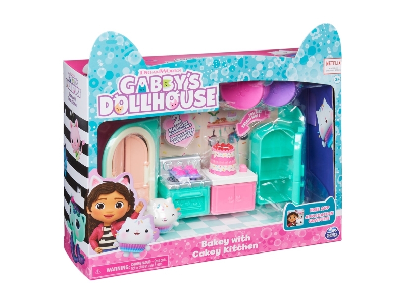 Gabbys Dockskåp Deluxe Room - Cakeys Kitchen | Leksaker - Figurer & Dockor | GameStuff
