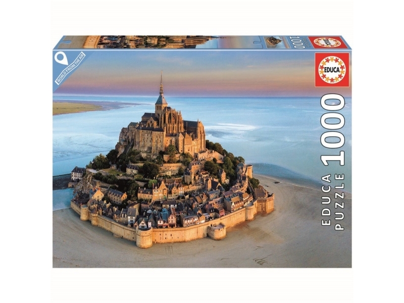 Puzzle 1000 Teile Mont Saint-Michel /Frankreich