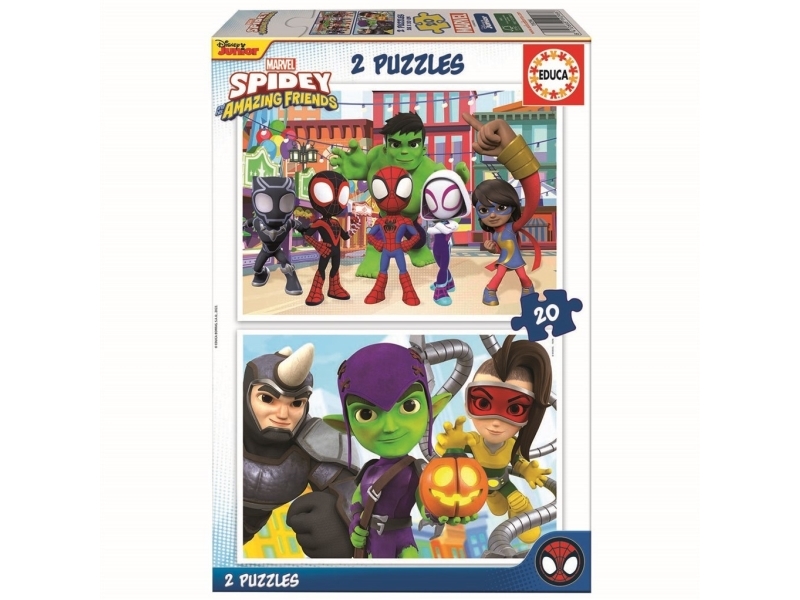 Educa Puzzle 2X20 Spidey I Super-Kumple G3