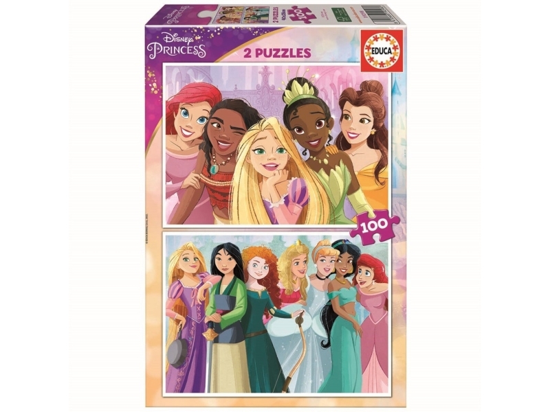 Educa 2X100 Disney Princess