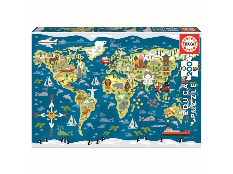 Educa 200 World Map