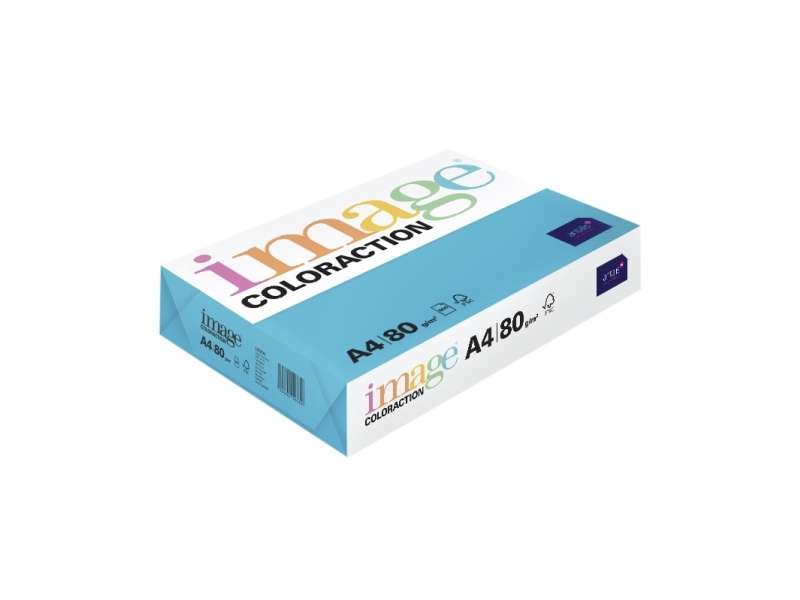 Kopipapir Image Coloraction A4 120g Lisbon Deep Turquoise 250ark/pkt | Papper & Emballage - Vitt papper - Vitt A4 | GameStuff