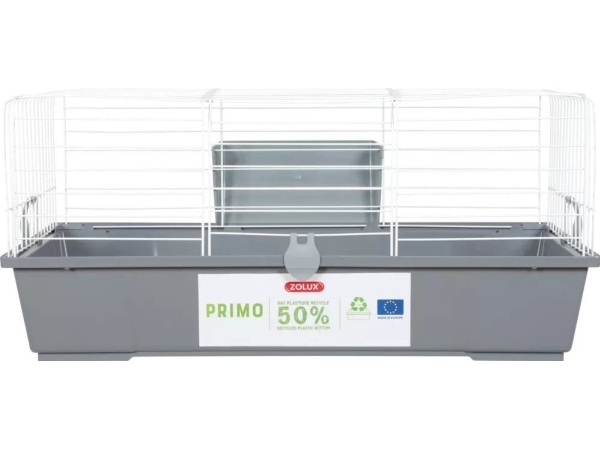 Zolux Primo 80 Cm - Gnaverbure - Hvid Og Grå