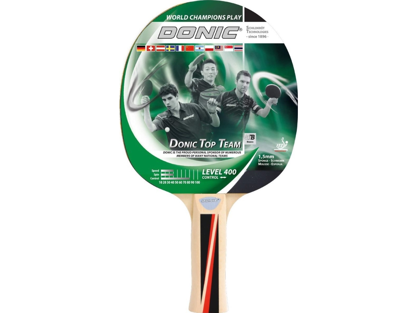 Victoria Sport Table Tennis Racket Top Team 400