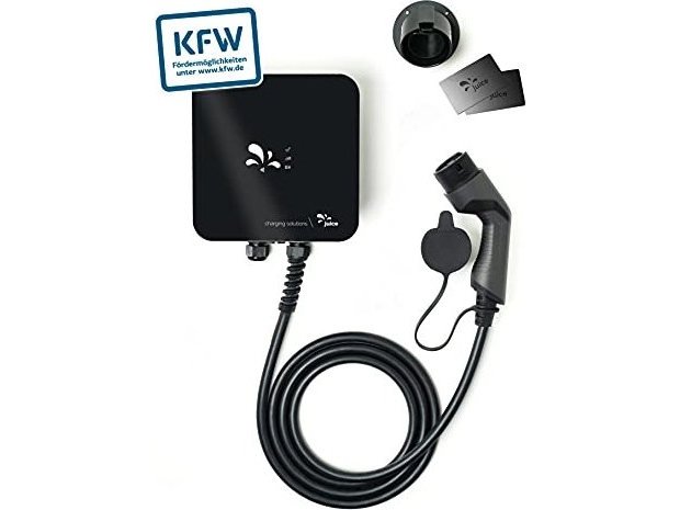 Juice Technology Juice Charger Me Schwarz/Silber 11 Kw 5 M Kabel Rfid