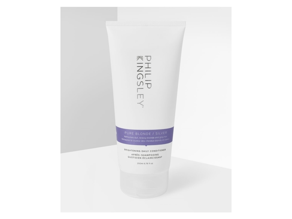 Philip Kingsley, Pure Blonde/Silver Brightening, Hair Conditioner, For Colour Protection, 200 ml For Women | Hårvård - Hårprodukter - Schampo - Balsam | GameStuff