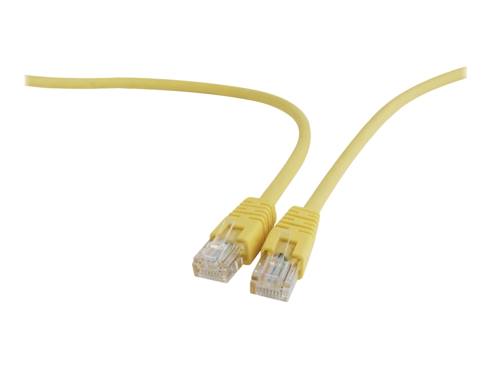 Gembird - Patchkabel - Rj-45 (Stecker) Auf Rj-45 (Stecker) - 1,5 M - Utp - Cat 5E - Geformt - Gelb