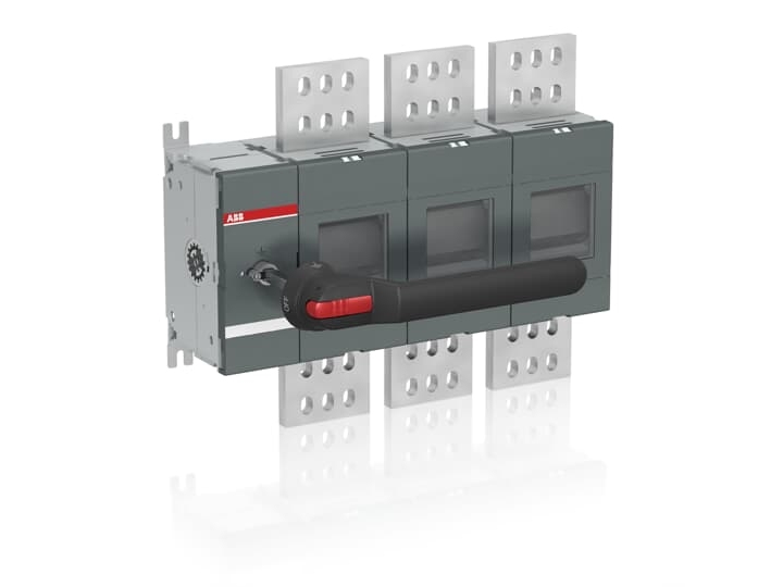 ABB OT2500E03P, Kiertokytkin, 3P, Langallinen, Muovi, Musta, IP65