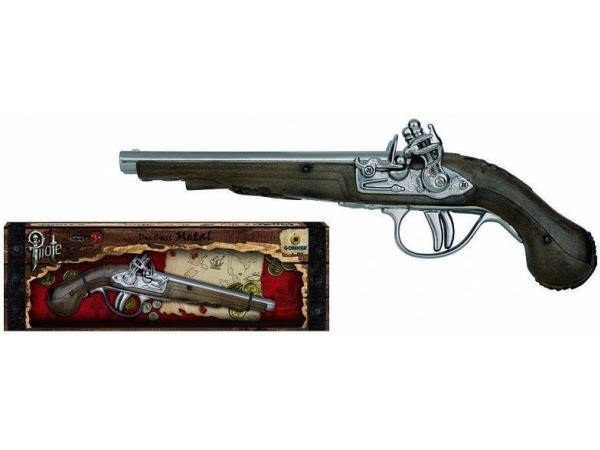 Gonher Pirate Pistol - Metal - Legetøjspistol - 3 år