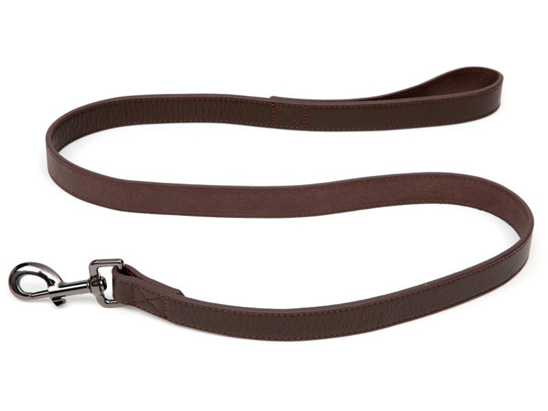 Paw Love Line Leder Hund 120X2,5 Cm Dunkelbraun
