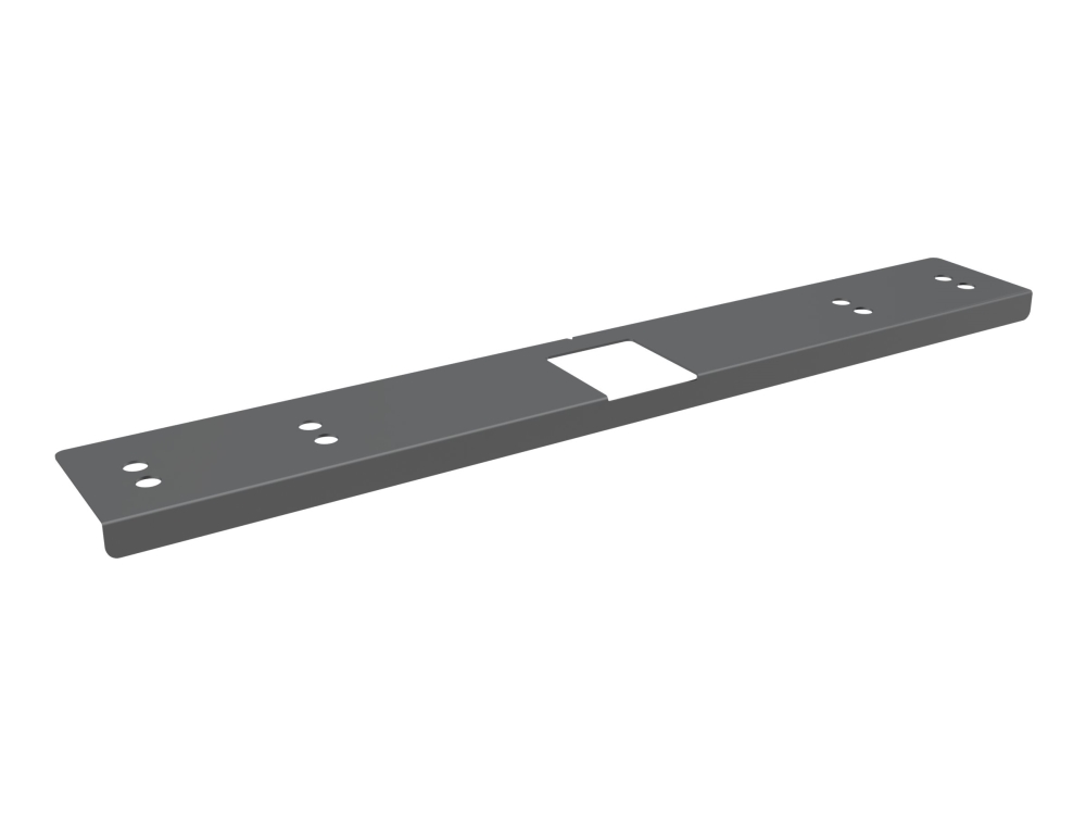 Multibrackets M Pro Series - Komponenter til montering (monteringsskabelon) - landskab - stål - sort - indelukke