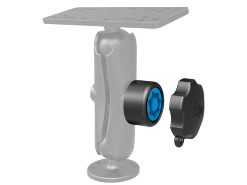 Ram Mounts Rap-S-Knob5u, Sort