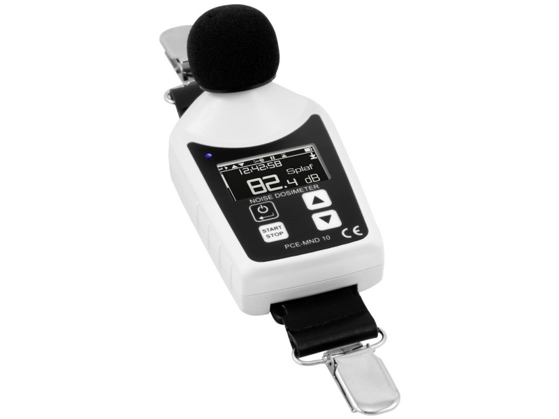 PCE Instruments Ljudnivåmätare Nivåövervakning enligt DIN 15905-5, Datalogger PCE-MND 10 70 - 140 dB 31,5 Hz - 8 kHz | EL Artiklar - Verktyg för EL - Mätutrustning för miljö | GameStuff