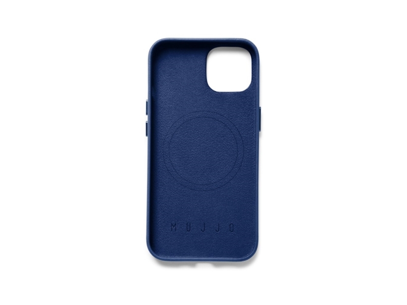 Mujjo Full Leather Case With Magsafe For Iphone 14 - Black