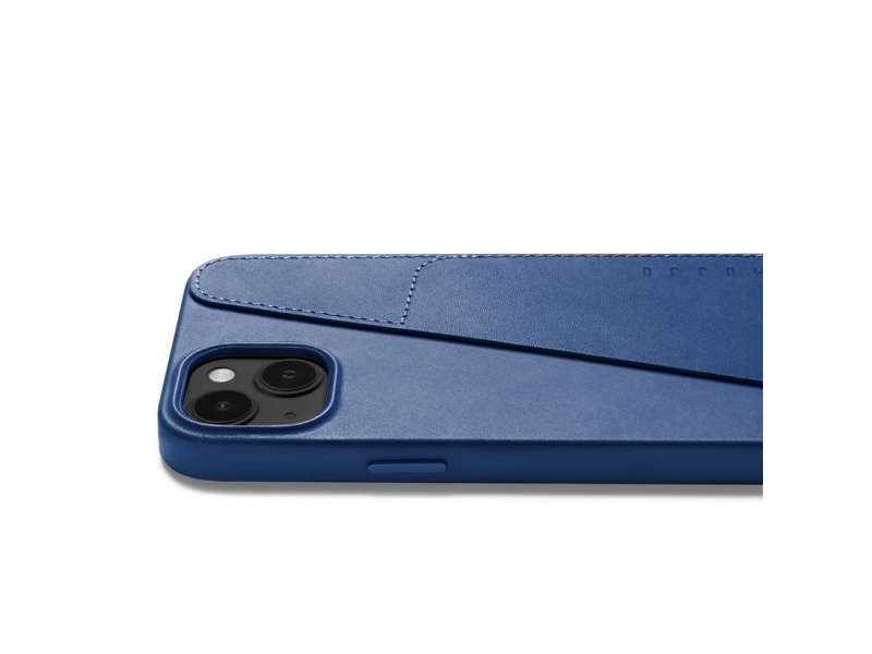 Mujjo Full Leather Wallet Case For Iphone 15 Plus And 14 Plus