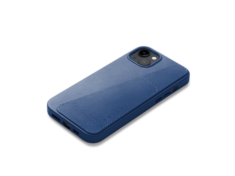 Mujjo Leder-Etui Für Iphone 15 Plus - Braun