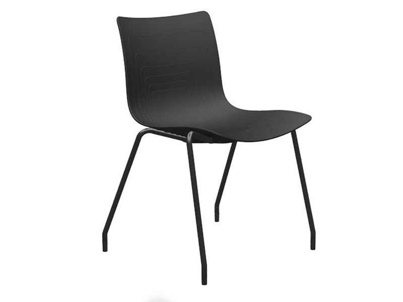 Stuhl 5 Waves Schwarz