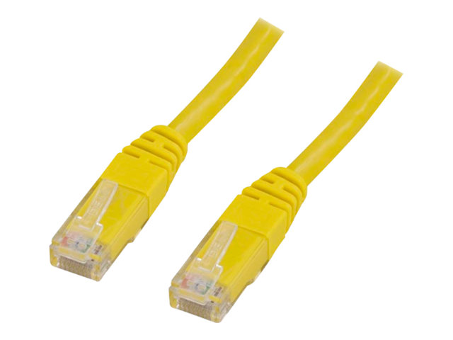 Deltaco - Patchkabel - Rj-45 (Han) Til Rj-45 (Han) - 3 M - Utp - Cat 6 - Gul