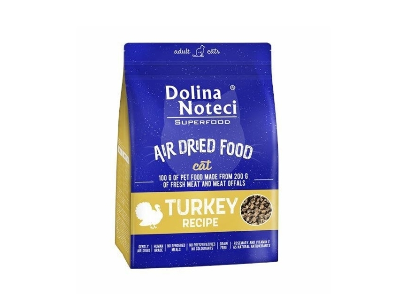 Dolina Noteci Superfood Truthahn - Trockenfutter Für Katzen - 1 Kg