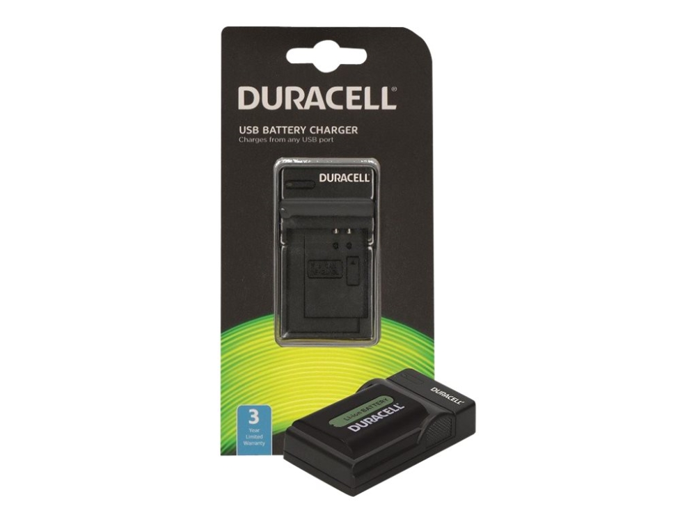 Duracell - USB-batteriladdare - Li-Ion - 1 x batterier laddas - svart | EL Artiklar - Batteri - Batteriladdare | GameStuff
