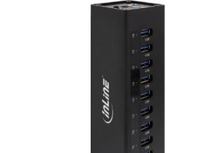 Inline 4043718214419, Usb 3.2 Gen 1 (3.1 Gen 1) Type-A, Usb 3.2 Gen 1 (3.1 Gen 1) Type-A, 5000 Mbit/S, Sort, 1 M, Dc