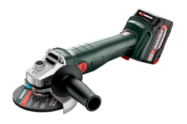 Metabo W 18 L 9-125, 12,5 cm, Batteri, 8 At, 1,6 kg