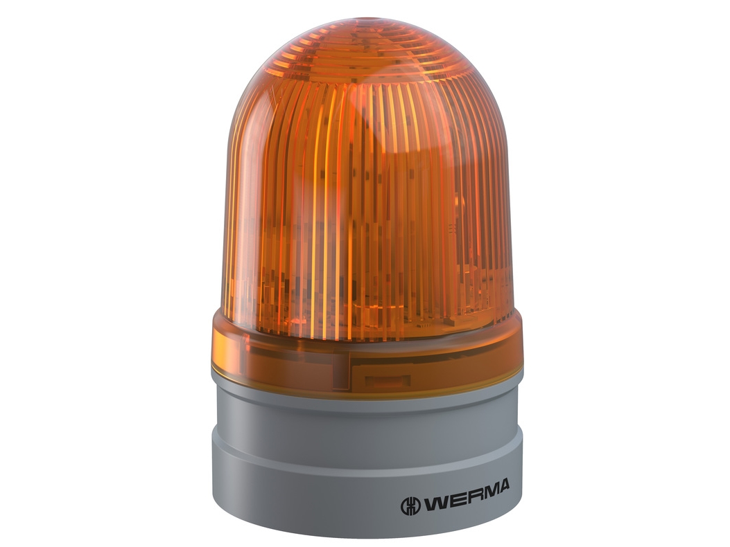Werma Signaltechnik Signalpähre Midi Twinflash 115-230Vac Ye 261.320.60 Gelb 230 V/Ac
