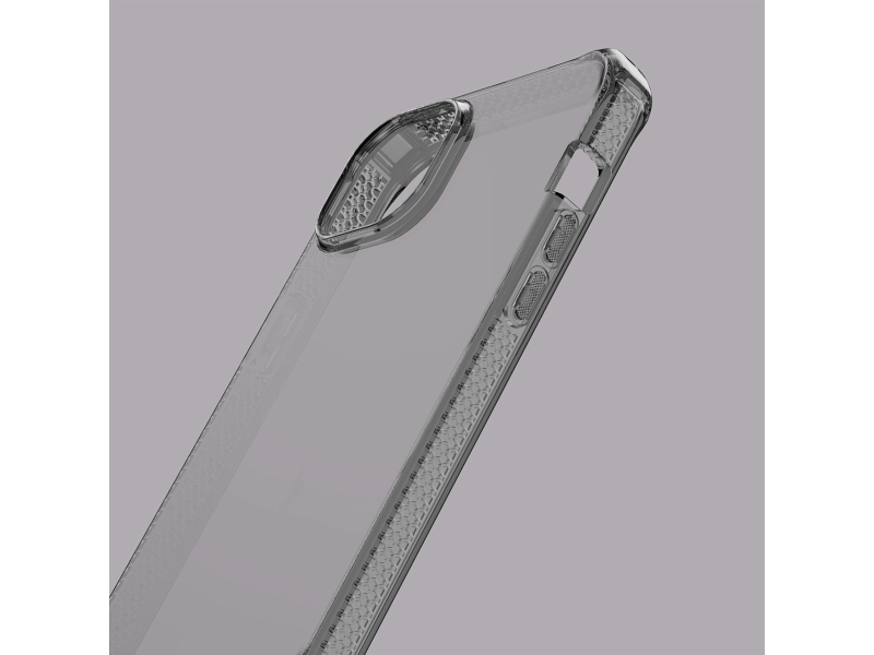ITSKINS SPECTRUM R//CLEAR?, Cover, Apple, iPhone 13/14, 15,5 cm (6.1), Grå, Transparent