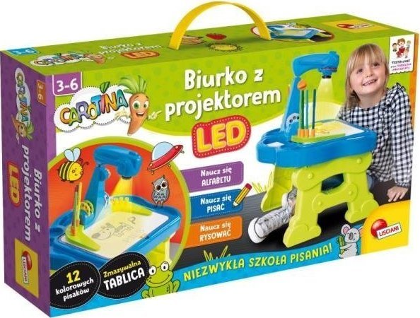 Lisciani Lisciani Carotina Desk Mit Led-Projektor