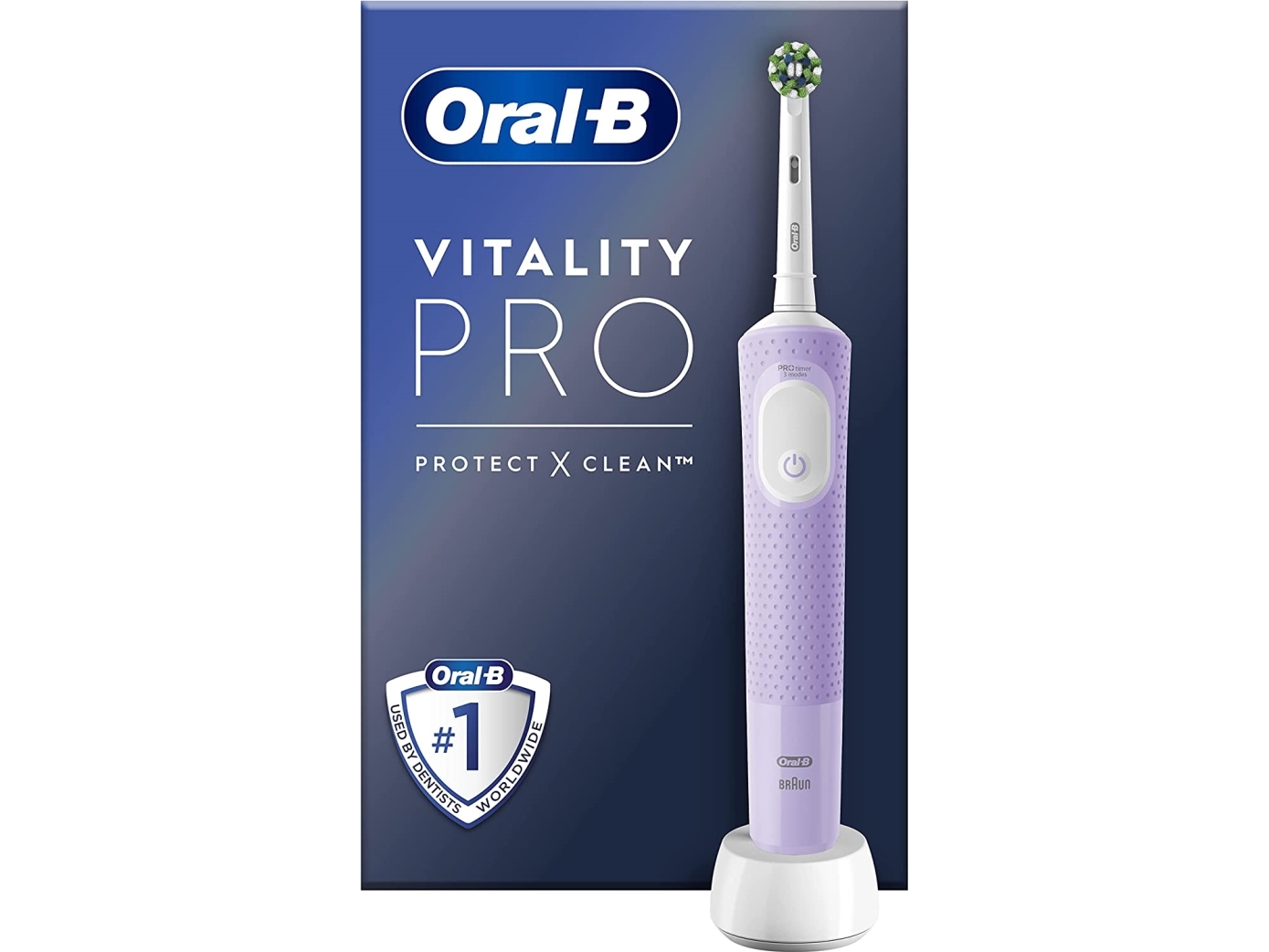 Oral-B Vitality Pro Elektrische Zahnbürste – Violett