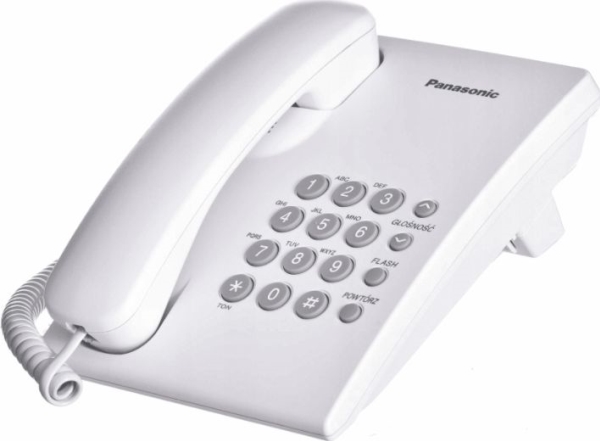 Panasonic KX-TS500PDB fastnettelefon sort