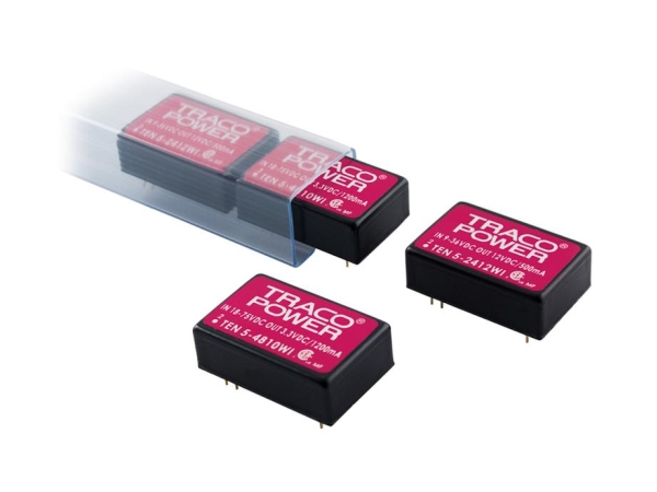 Tracopower Ten 5-2412Wi Dc/Dc-Wandler, Pcb 24 V/Dc 12 V/Dc 500 Ma 5 W Anzahl Der Ausgänge: 1 X