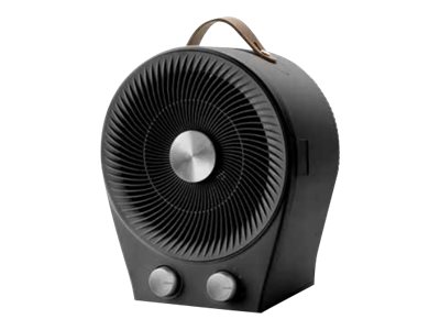 Black & Decker BXFSH2000E, Sähkökäyttöinen lämpötuuletin, IP21, Sisätila, Lattia, Musta, Valkoinen, Rotaatio