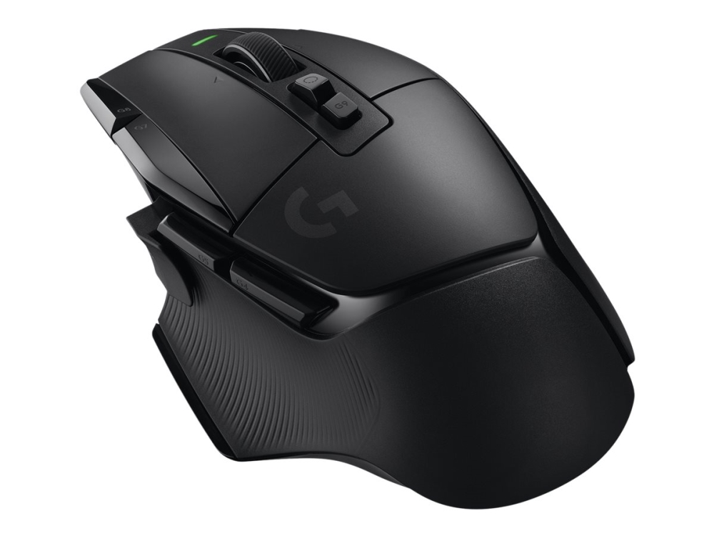 Logitech G G502 X Lightspeed - Mus - Optisk - 8 Knapper - Trådløs - Lightspeed - Logitech Lightspeed-Modtager - Sort