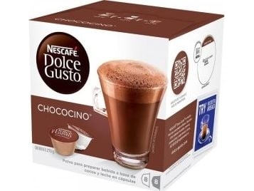 Chokoladekapsler Nescafe Dolce Gusto Chococino 256G 16 Kapsler