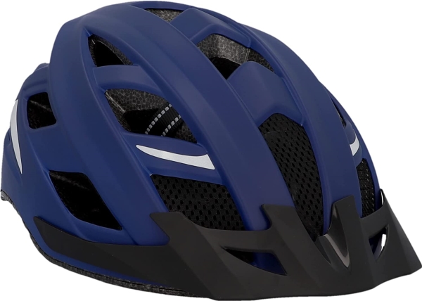 Fischer Fahrrad-Helm "Urban Plus Boston", Größe: S/M Extrem Stabile Polycarbonat-Schale, Hochfeste Eps - 1 Stück (50631)