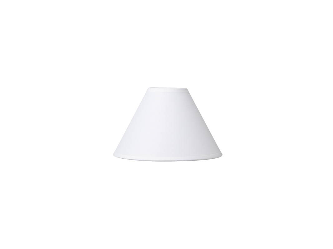 LAMPSKÄRM EMMA PALACIO H 12,5 CM VIT | Belysning - Inomhusbelysning - Bordslampa | GameStuff