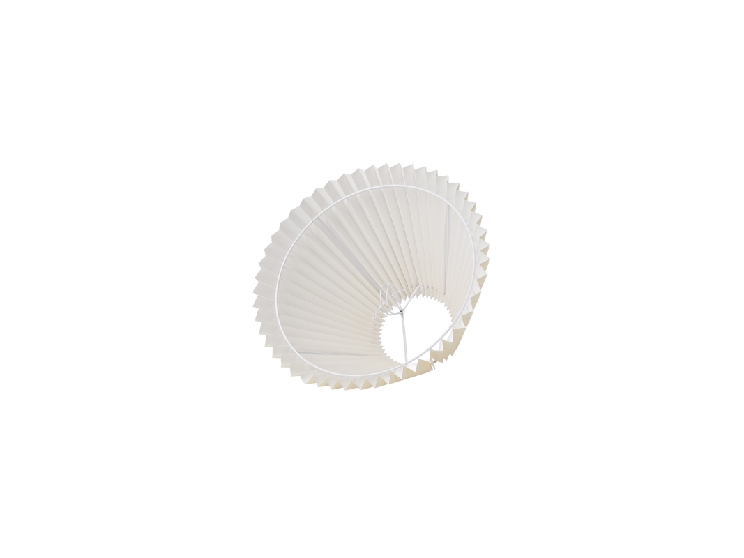 Plisségardin Emma Hacienda, sidomått 21 cm, creme | Belysning - Inomhusbelysning - Bordslampa | GameStuff