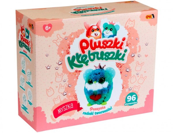 Epee Plysj-Figurer-Klebuszki (96 Elementer) Mus (Ep04312)