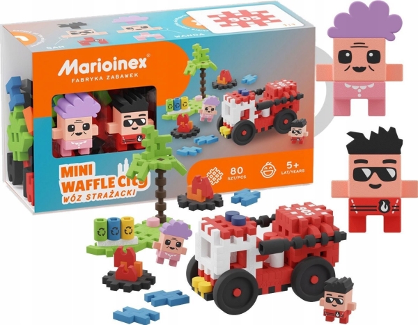 Marioinex Mini Waffle 80 Tæpper Brandbeskyttelse