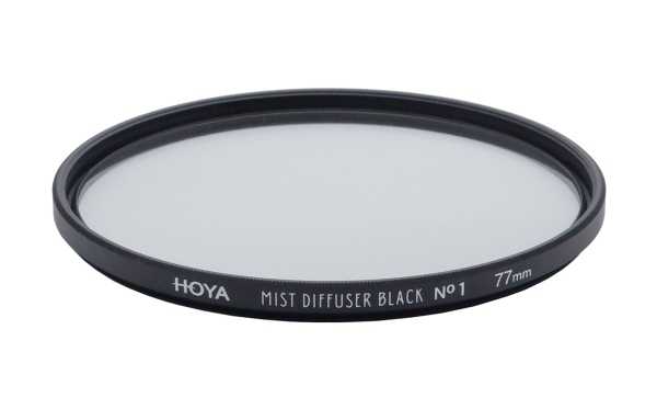 Hoya Mist Diffuser Black No1, 77 mm, Diffusjonskamerafilter, Ingen belegg, 1 stykker