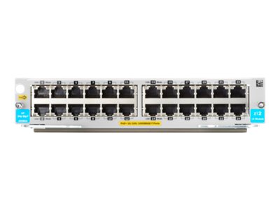 HPE - Expansionsmodul - Gigabit Ethernet (PoE+) x 24 - för HPE Aruba 5406R, 5406R 16, 5406R 44, 5406R 8-port, 5406R zl2, 5412R, 5412R 92, 5412R zl2 | Datortillbehör - Nätverk - Övriga tillbehör | GameStuff