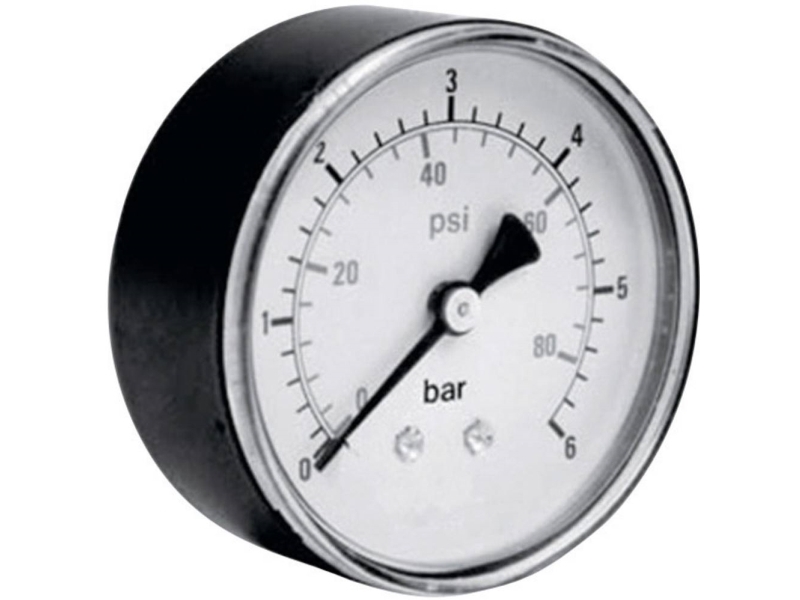 ICH Manometer 306.40.16 Tilslutning (manometer): Baksida 0 til 16 bar Udvendigt gevind 1/8 1 stk