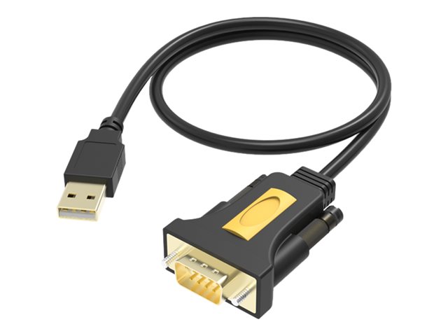 Vision Usb To Serial Adaptor - Seriel Adapter - Usb - Rs-232 - Sort
