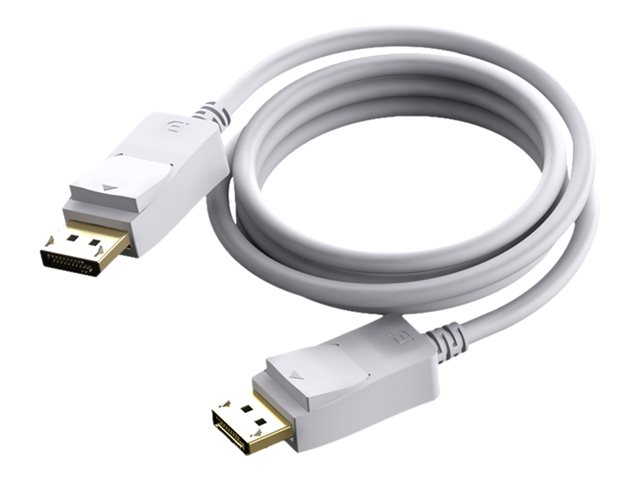 Vision Techconnect - Displayport Kabel - Displayport (Han) Til Displayport (Han) - 2 M - Hvid